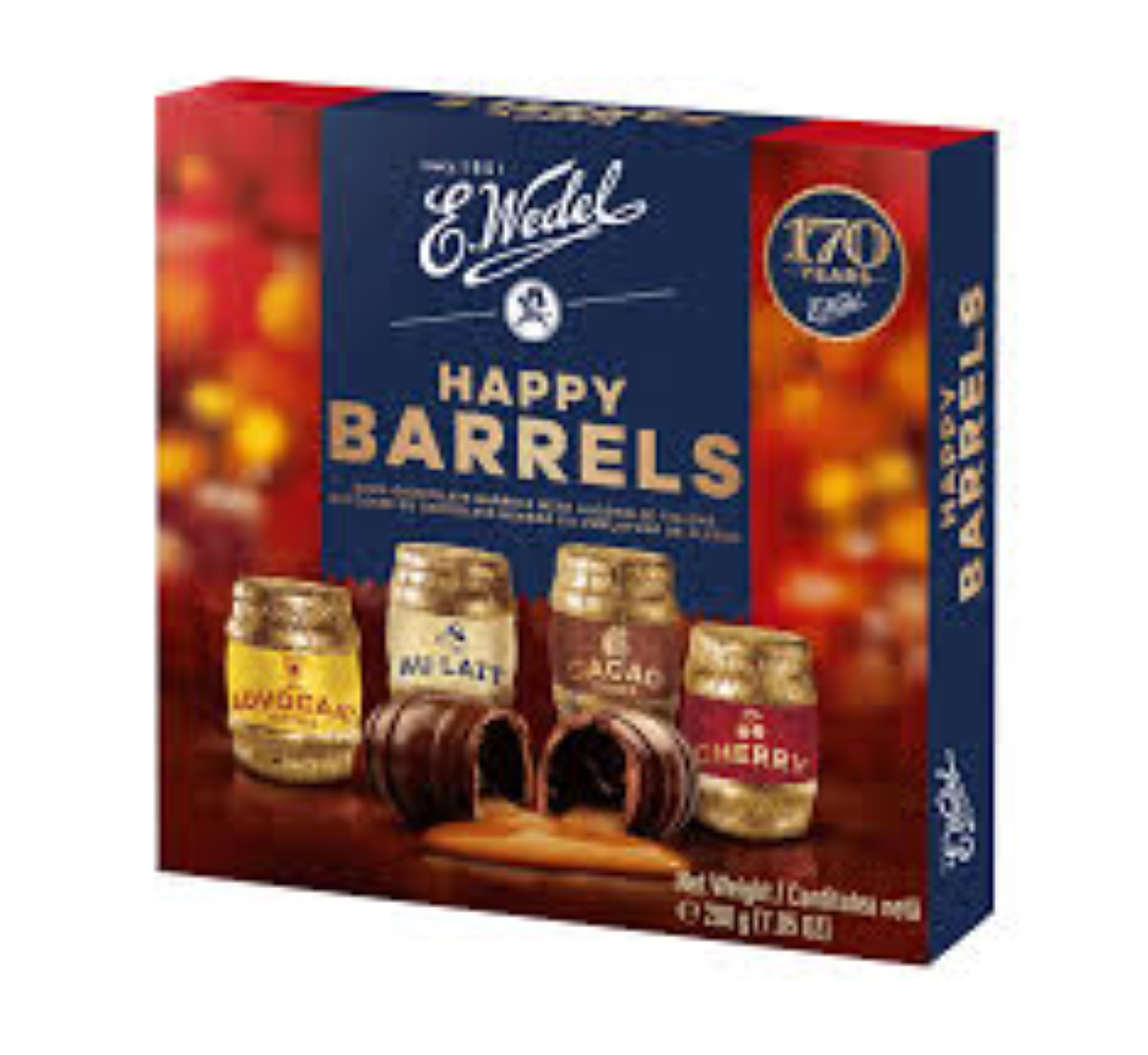 WEDEL HAPPY BARRELS 200G